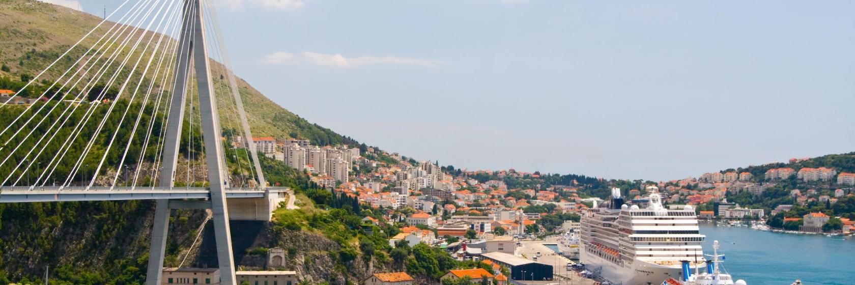Puerto de ferris de Dubrovnik